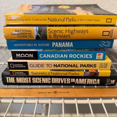 Lot Of Seven Hard And Soft Back Travel Books