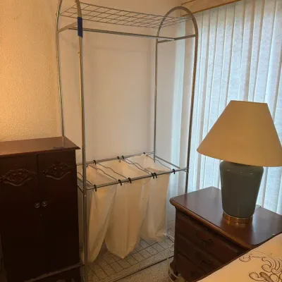 Rolling Hanging Rack 30 X 18 X 70 Laundry Organizer