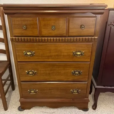 Four Drawer Chest Of Drawer Wood 30x 17 X 41