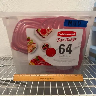 Rubbermaid Tagalong’s 64 Piece Set
