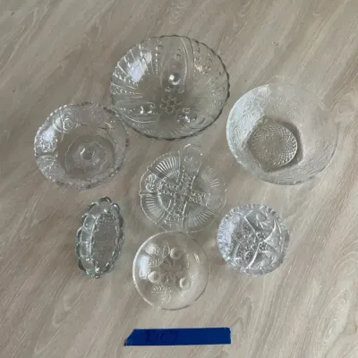 Crystal Bowls Assorted Crystal Bowls