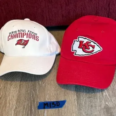 Set A Four Men’s Professional Football Ball Caps