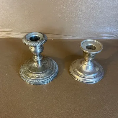 Gotham & International Sterling Reinforced Candle Holders