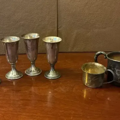 Sterling Silver Cups 
