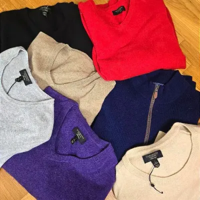 100% Cashmere Sweaters: Vineyard Vines, Club Room & More (S-L Men’s)