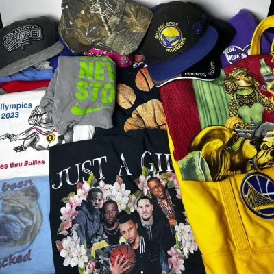 Graphic Basketball & Dog T-Shirts, Hats & More (M-XL)