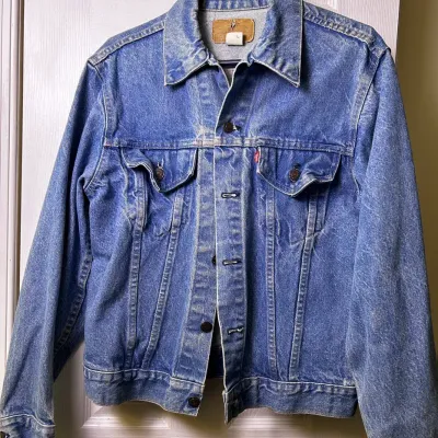 Vintage Levi’s 70505-0213 Type III USA Denim Trucker Jacket: Size 40