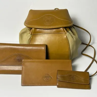 VTG Original Ghurka Marley Hodgson Cricket Bag H505 with Leather Accessories 