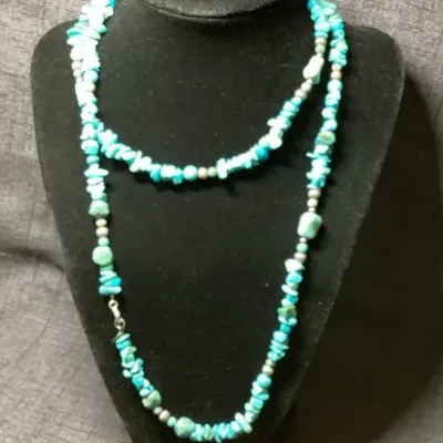 Sterling & Turquoise Necklace 