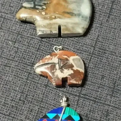 Spirit Bear Pendants