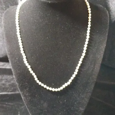Pearl Necklace With 14k Clasp Lot #2