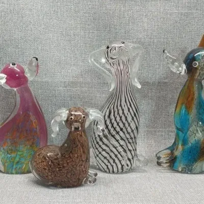 Glass Dog Collection