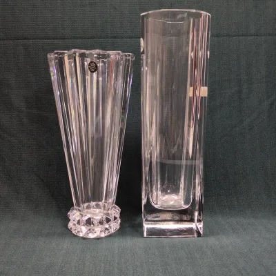Nachtmann & Rosenthal Crystal Vases 