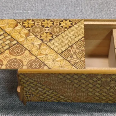 Japanese Wooden Puzzle Box