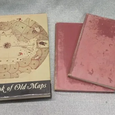 World War II in Pictures & A Book of Old Maps