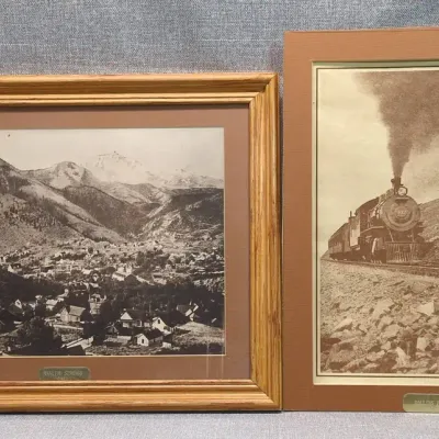 Rollins Pass 1900 & Manitou Springs 1911 Prints