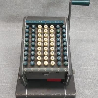 Vintage Todd Protectograph Check Writer