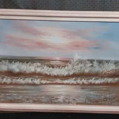Oceanscape Painting 