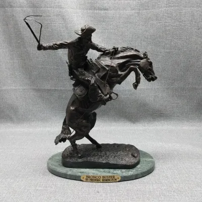 Bronco Buster By Frederick Remington 