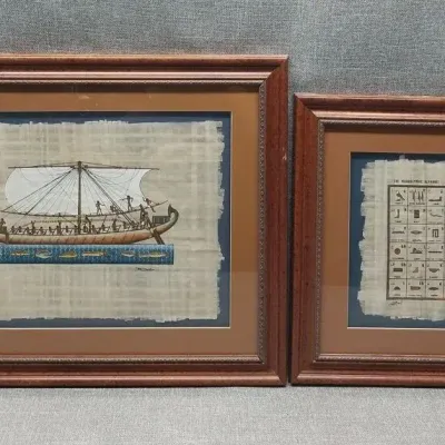 Egyptian Papyrus Artwork
