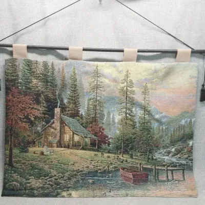 Thomas Kincaid Wall Tapestry