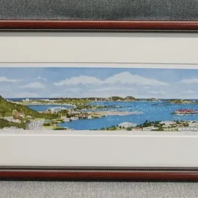 Lookout View St Maarten, Simpson Bay Lagoon By J Alexander