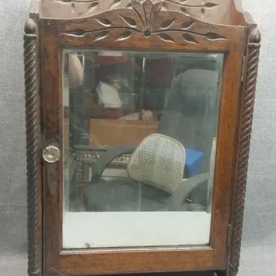 Mirrored Hanging Medicine Cabinet #1