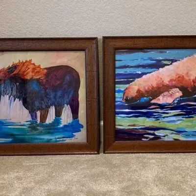 Hand-Painted Art