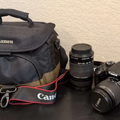 Canon Rebel T3 & EF-S 55-250mm Lense