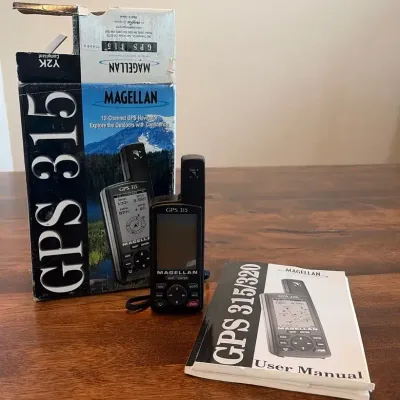 Vintage Magellan GPS 315 12 Channel Navigator