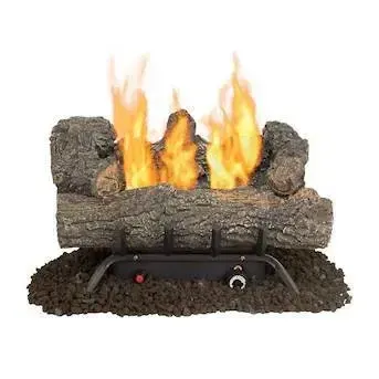 Master Forge™ 18-Inch Vent-Free Dual Fuel Gas Log Set New In Opened Box 