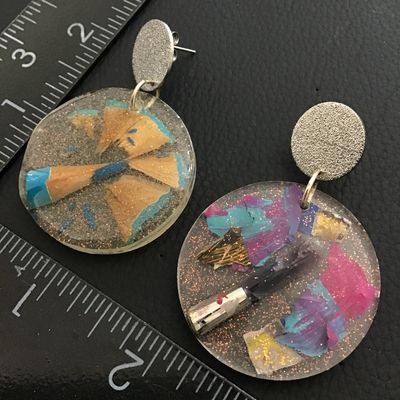 Really cool unique fashion earrings