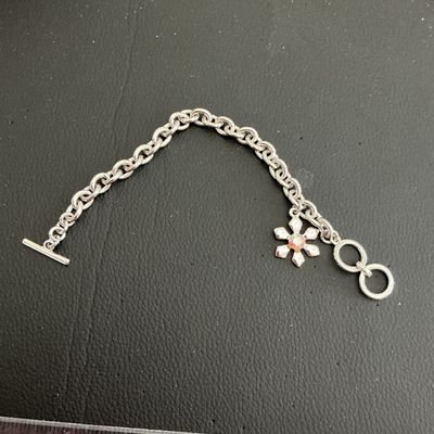 Sale Photo Thumbnail #221: Silver Tone Chain Fashion Bracelet 
Please see attached pictures