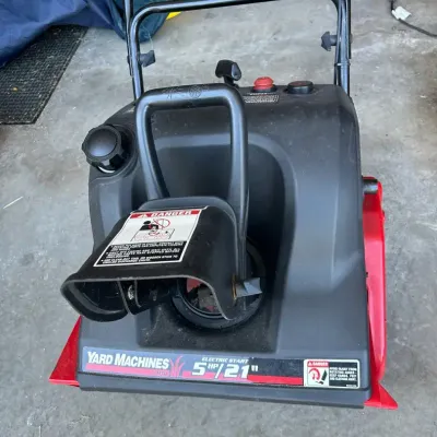 Yard Machines Snow Blower 