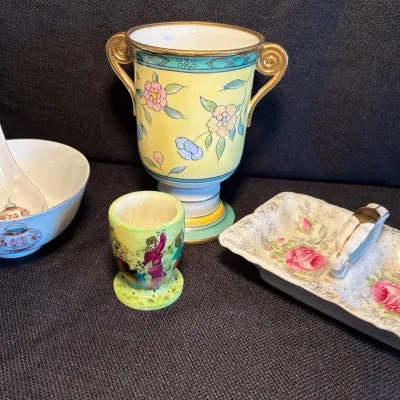 Group of Decorative Asian Decor