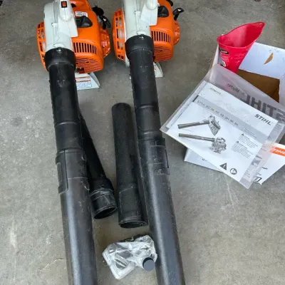 2 Stihl BG58C Gas Blowers 