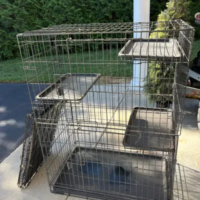 Animal Pet Metal Crates & NIB Better Bottle 5 Gal Pet Container