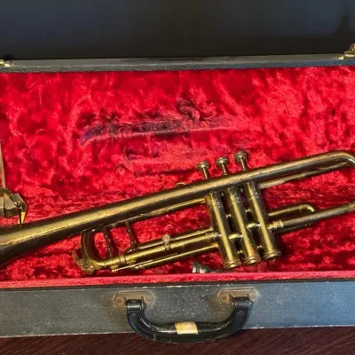 Vintage Lafayette Trumpet In Case