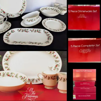 Macy’s All The Trimmings Holiday Dinnerware and Servingware Sets