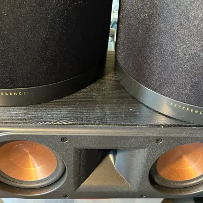 3 Klipsch Speakers RS-42 (pair) And RC-52 (1)