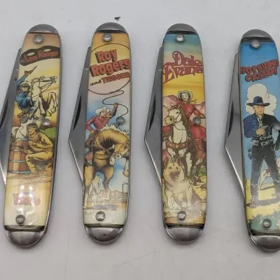 4 TV Westerns Collector Knives