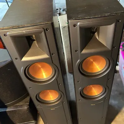 Klipsch RF-52 II Black Floor Speakers (pair)