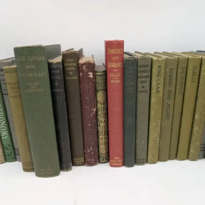 Group Of Antique Books
