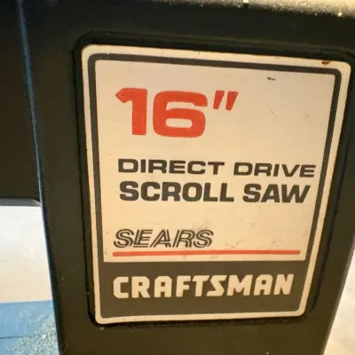 16” Craftsman Direct Drive Scroll Saw