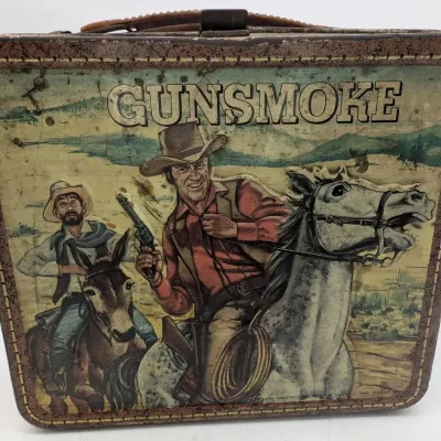 1970's Gunsmoke Metal Lunchbox