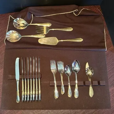 Retroneu Silver Plated Flatwear Set 