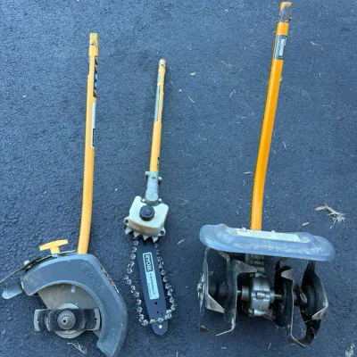 RYOBI Expand-It Edger, Saw, Cultivator Attachments
