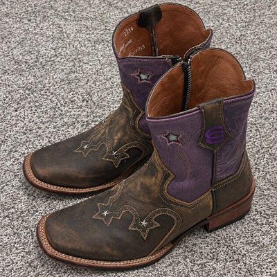 Sale Photo Thumbnail #29: C dan post cowgirl certified leather western boots women’s size 10m