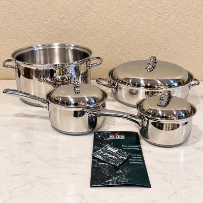 Sale Photo Thumbnail #103: Hk belgique professional 4 piece cooking set with manual and cleaner