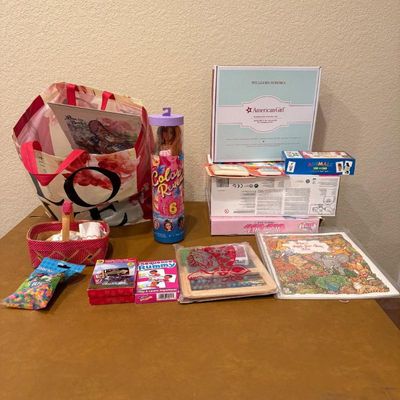 Sale Photo Thumbnail #171: Ld kids toys lot with american girl baking set barbie, and puzzles